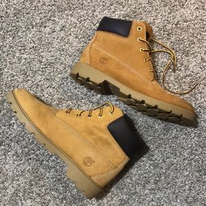 Boy’s Timberland Wheat Boots Size 7 Waterproof